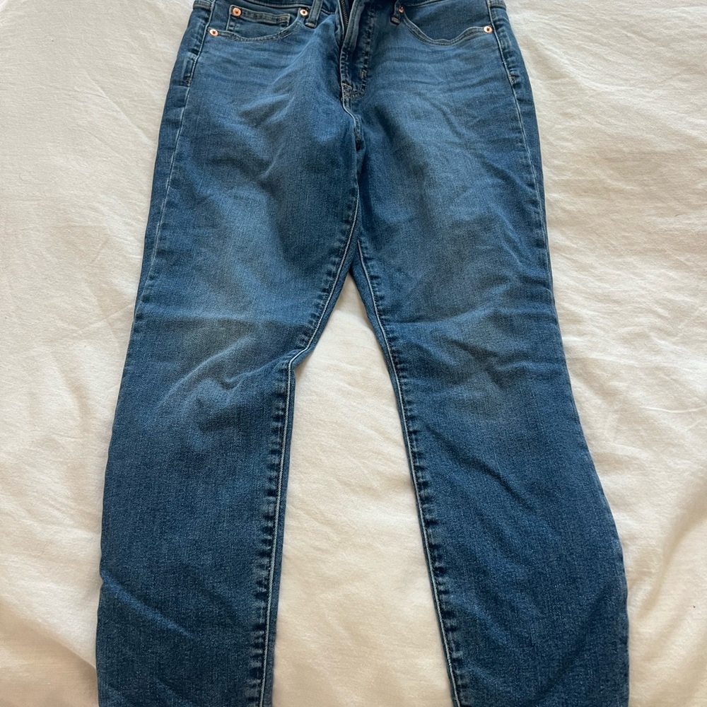 GAP Women’s True Skinny High Rise Jeans - Denim Blue
